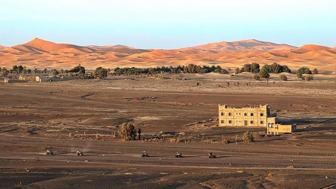 Kasbah Hotel Panorama Merzouga Buitenkant foto